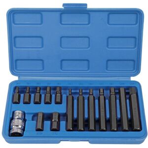 Sodial 3x(15 Pcs Hexagon Socket S2 Screwdriver Head Black & Silver Metal F5k6)7026 Sodial 3x(15 Pcs Hexagon Socket S2 Screwdriver Head Black & Silver Metal F5k6)7026