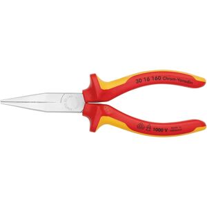 Knipex 30 16 160 Vde Insulated Long Nose Combination Cutting Pliers 160mm Knipex 30 16 160 Vde Insulated Long Nose Combination Cutting Pliers 160mm