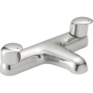 Evg Clever Haze Bath Filler Chrome - Dual Lever Bathroom Tap Evg Clever Haze Bath Filler Chrome - Dual Lever Bathroom Tap