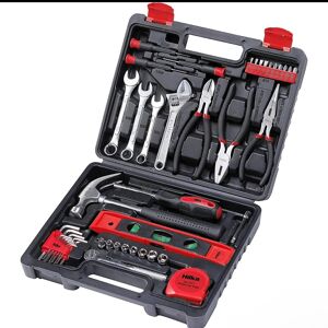 Hilka 45pc Home Tool Kit 1/4\" Ratchet Wrench Socket Pliers Hammer Pliers Spanner Hilka 45pc Home Tool Kit 1/4\" Ratchet Wrench Socket Pliers Hammer Pliers Spanner