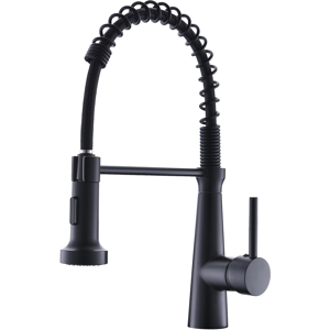 Does Not Apply Kitchen Tap With Shower Head 360° Swivelling Mixer Tap For Kitchen Sink In Black Does Not Apply Kitchen Tap With Shower Head 360° Swivelling Mixer Tap For Kitchen Sink In Black