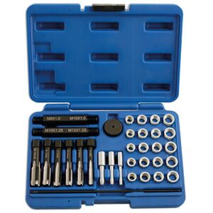 Glow Plug Thread Repair Kit 33pc - Laser 5206 New Glow Plug Thread Repair Kit 33pc - Laser 5206 New
