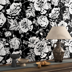 Does Not Apply Dark Floral Wallpaper Self Adhesive Black Gothic Wall Paper For Walls Furniture Does Not Apply Dark Floral Wallpaper Self Adhesive Black Gothic Wall Paper For Walls Furniture
