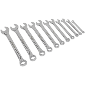 Combination Spanner Set 11pc Imperial - Sealey S0857 New Combination Spanner Set 11pc Imperial - Sealey S0857 New