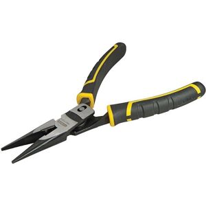 Stanley Hand Tools Fatmax Compound Action Long Nose Pliers 2one Size Multi Colou Stanley Hand Tools Fatmax Compound Action Long Nose Pliers 2one Size Multi Colou