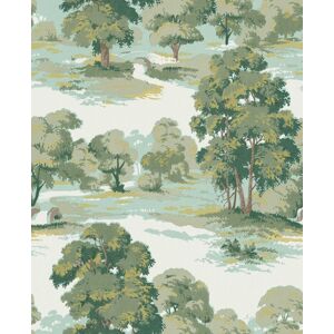 M1829_ashdown Pastoral Woodland Fresh Duck Egg Olive Cream Fine Decor Wallpaper M1829_ashdown Pastoral Woodland Fresh Duck Egg Olive Cream Fine Decor Wallpaper