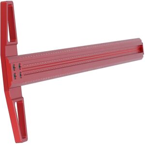 T Type Ruler Hole Positioning Scribing Gauge Measuring Tool For Carpenter(600mm♪ T Type Ruler Hole Positioning Scribing Gauge Measuring Tool For Carpenter(600mm♪