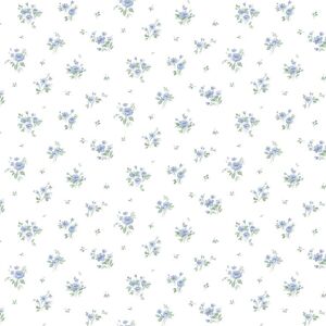 Pf38159 - Pretty Prints Rainbow Floral Blue Green Galerie Wallpaper Pf38159 - Pretty Prints Rainbow Floral Blue Green Galerie Wallpaper
