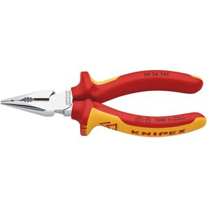 Knipex 08 26 145 Sb Vde Needle-Nose Combination Pliers,145mm Knipex 08 26 145 Sb Vde Needle-Nose Combination Pliers,145mm