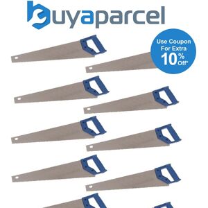 Pack Of 10 Bahco 244 Hardpoint 20in 7tpi Handsaw 500mm Bah24420n 244-20-U7/8-Hp Pack Of 10 Bahco 244 Hardpoint 20in 7tpi Handsaw 500mm Bah24420n 244-20-U7/8-Hp