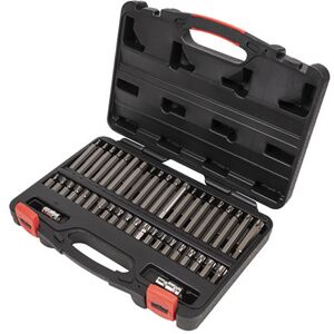 Screwdriver Bit Set 42 Pieces Trx Star Spline Hex 3/8" 1/2" Drive Sealey Ak21942 Screwdriver Bit Set 42 Pieces Trx Star Spline Hex 3/8" 1/2" Drive Sealey Ak21942