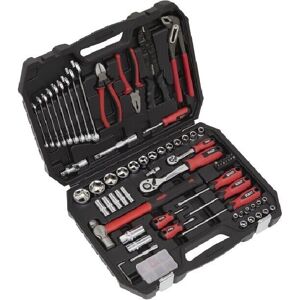 Sealey Premier 100 Piece 1/4in & 1/2in Mechanic'S Tool Kit Ak7400 Sealey Premier 100 Piece 1/4in & 1/2in Mechanic'S Tool Kit Ak7400