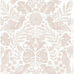 Fd27002_terrace Folk Birds Decorative Beige White Fine Decor Wallpaper Fd27002_terrace Folk Birds Decorative Beige White Fine Decor Wallpaper