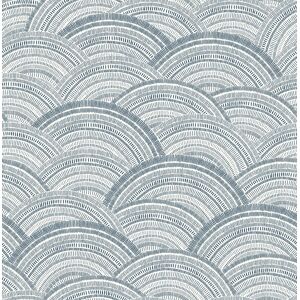 Fd27200_harmony Scalloped Fan Indigo White Fine Decor Wallpaper Fd27200_harmony Scalloped Fan Indigo White Fine Decor Wallpaper