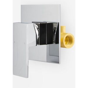 Nes Home Lavvy Wall Mounted Square Concealed Valve 1/2\" Hot & Cold Mixer Nes Home Lavvy Wall Mounted Square Concealed Valve 1/2\" Hot & Cold Mixer