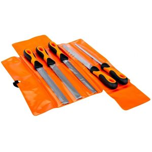 Bahco Ergo Engineering File & Rasp Set, 5 Pieceone Size Multi Colour Tk1981 Bahco Ergo Engineering File & Rasp Set, 5 Pieceone Size Multi Colour Tk1981