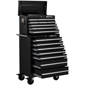 Hilka Tool Chest Trolley Set 16 Drawer Roll Cabinet Toolbox Storage Wheels Unit Hilka Tool Chest Trolley Set 16 Drawer Roll Cabinet Toolbox Storage Wheels Unit