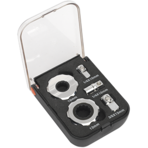 Palm Ratchet Set 5pc 1/4\" & 3/8\"Sq Drive - Sealey Ak6959 New Palm Ratchet Set 5pc 1/4\" & 3/8\"Sq Drive - Sealey Ak6959 New