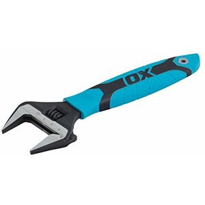 Ox Tools Ox Ox P324608 Pro Extra Wide Jaw Adjustable Wrench Adjustable Plumbing Spanner Ox Tools Ox Ox P324608 Pro Extra Wide Jaw Adjustable Wrench Adjustable Plumbing Spanner