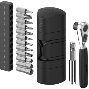 Does Not Apply Portable Bike Repair Capsule Lite, 12-In-1 Mini Tool Set With Ratchet Wrench, Co Does Not Apply Portable Bike Repair Capsule Lite, 12-In-1 Mini Tool Set With Ratchet Wrench, Co