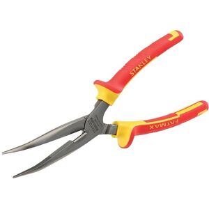 Stanley Hand Tools Fatmax Bent Long Nose Pliers Vde 200mm / 200mm Multi Colour T Stanley Hand Tools Fatmax Bent Long Nose Pliers Vde 200mm / 200mm Multi Colour T