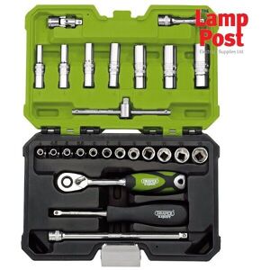 Draper Expert 04463 Metric Socket Set 1/4\" Sq Drive - Green - 25 Piece Draper Expert 04463 Metric Socket Set 1/4\" Sq Drive - Green - 25 Piece