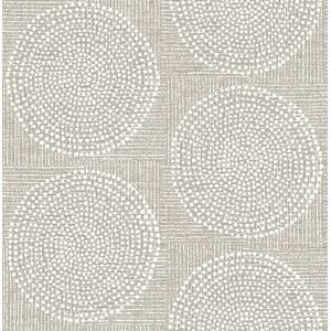 Fd27120_solace Dot Circle Beige Off-White Fine Decor Wallpaper Fd27120_solace Dot Circle Beige Off-White Fine Decor Wallpaper