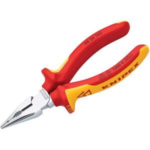 Knipex Vde High Leverage Needle Nose Pliers 145mm / One Size Multi Colour Tk1343 Knipex Vde High Leverage Needle Nose Pliers 145mm / One Size Multi Colour Tk1343
