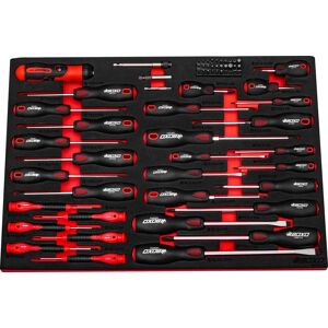Boxo Bx635-R Master Screwdriver Set In Foam - 65 Piece Boxo Bx635-R Master Screwdriver Set In Foam - 65 Piece