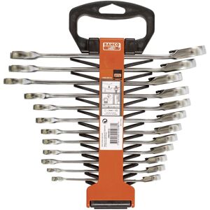 Bahco Ratcheting Crowfoot Wrench Set 8-19mm Plastic Holder Bahco Ratcheting Crowfoot Wrench Set 8-19mm Plastic Holder