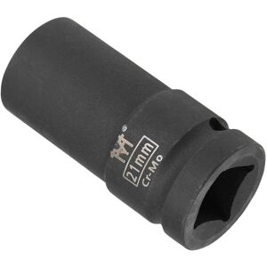 Uxcell 3/4\" Deep Impact Socket 21mm Hex Wrench Socket, Cr-Mo Steel, Metric Sizes Uxcell 3/4\" Deep Impact Socket 21mm Hex Wrench Socket, Cr-Mo Steel, Metric Sizes