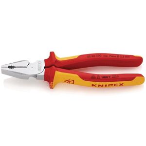 Draper Knipex 02 06 200 Vde High Leverage Combination Pliers, 200mm Draper Knipex 02 06 200 Vde High Leverage Combination Pliers, 200mm