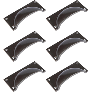 Does Not Apply Hammer & Tongs Rectangular Cabinet Drawer Pull - W105mm X H50mm - Raw - Pack Of Does Not Apply Hammer & Tongs Rectangular Cabinet Drawer Pull - W105mm X H50mm - Raw - Pack Of