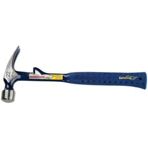 Estwing E6-22t Hammer - 22oz/616g - Durable Steel, Shock Grip Estwing E6-22t Hammer - 22oz/616g - Durable Steel, Shock Grip