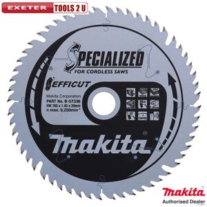 Makita B-57336 Circular Saw Blade - 56 Teeth, Silver, 165 x 20 mm Makita B-57336 Circular Saw Blade - 56 Teeth, Silver, 165 x 20 mm