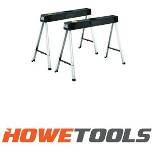 Stanley 1-97-475 Twin Pack Folding Metal Saw Horse Stanley 1-97-475 Twin Pack Folding Metal Saw Horse
