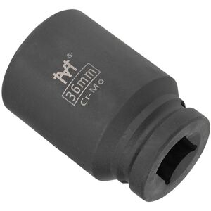 Metallixity 3/4\" Deep Impact Socket 36mm Hex Wrench Socket, Cr-Mo Steel, Metric Sizes Metallixity 3/4\" Deep Impact Socket 36mm Hex Wrench Socket, Cr-Mo Steel, Metric Sizes