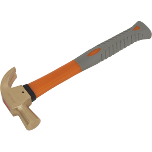 Claw Hammer 16oz - Non-Sparking - Sealey Ns076 New Claw Hammer 16oz - Non-Sparking - Sealey Ns076 New