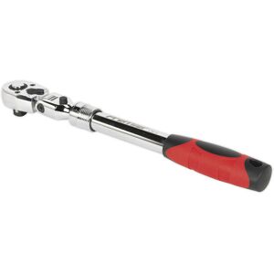 Thatcable Extendable Flip Reverse Ratchet Wrench - 1/2 Inch Sq Drive - Locking Flexi-Head Thatcable Extendable Flip Reverse Ratchet Wrench - 1/2 Inch Sq Drive - Locking Flexi-Head
