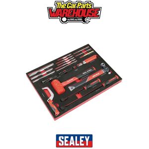Sealey Tbt66 Premier 39pc Striking Pry Bar Hacksaw & Impact Screwdriver Set Sealey Tbt66 Premier 39pc Striking Pry Bar Hacksaw & Impact Screwdriver Set