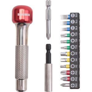 Donumeh Screwdriver Multifunctional Keychain Magnet Tool For Portable Bike6936 Donumeh Screwdriver Multifunctional Keychain Magnet Tool For Portable Bike6936