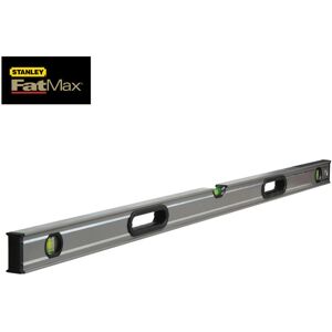 Stanley Fatmax 180cm/6'/70" Aluminium Box Beam Spirit Level With 3 Vials 043672 Stanley Fatmax 180cm/6'/70" Aluminium Box Beam Spirit Level With 3 Vials 043672