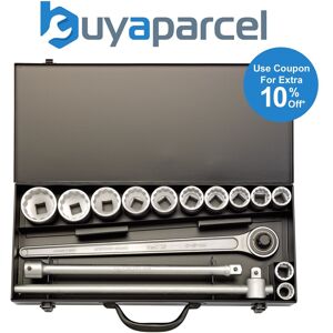 Draper 00369 Imperial Socket Set, 3/4" Sq. Dr. (15 Piece) Draper 00369 Imperial Socket Set, 3/4" Sq. Dr. (15 Piece)