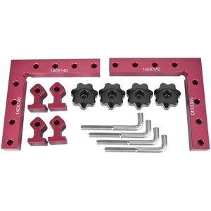 (140x140mm)Woodworking Right Angle Fixing Clip L Shape 90 Degrees Ruler Car Ou (140x140mm)Woodworking Right Angle Fixing Clip L Shape 90 Degrees Ruler Car Ou
