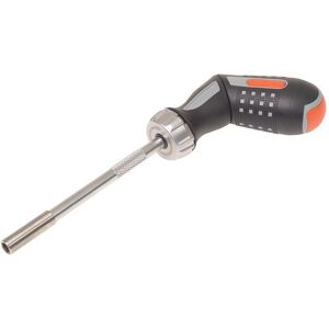Bahco 808050p Pistol Ratchet Screwdriver & 6 Bitsone Size Multi Colour Tk2071 Bahco 808050p Pistol Ratchet Screwdriver & 6 Bitsone Size Multi Colour Tk2071