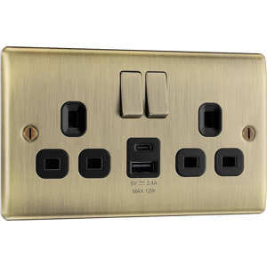 Does Not Apply 12w Double Switched Power Wall Plug Socket With Usb A And Usb C Charging Ports, Does Not Apply 12w Double Switched Power Wall Plug Socket With Usb A And Usb C Charging Ports,