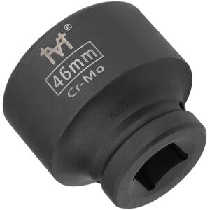 Metallixity 3/4" Shallow Impact Socket 46mm Hex Wrench Socket, Cr-Mo Steel, Metric Sizes Metallixity 3/4" Shallow Impact Socket 46mm Hex Wrench Socket, Cr-Mo Steel, Metric Sizes