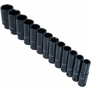 Bluespot 1/2\" Metric Deep Impact Sockets 13pcs Set 13-32mm Bluespot 1/2\" Metric Deep Impact Sockets 13pcs Set 13-32mm