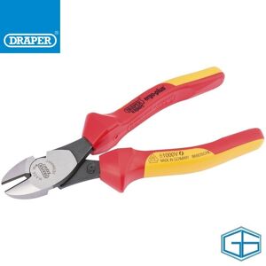Draper Expert 180mm Vde Diagonal Side Cutters High Leverage Insulated, 50251 Draper Expert 180mm Vde Diagonal Side Cutters High Leverage Insulated, 50251