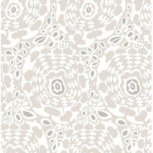 Fd27038_terrace Stylized Folk Floral Taupe White Grey Fine Decor Wallpaper Fd27038_terrace Stylized Folk Floral Taupe White Grey Fine Decor Wallpaper